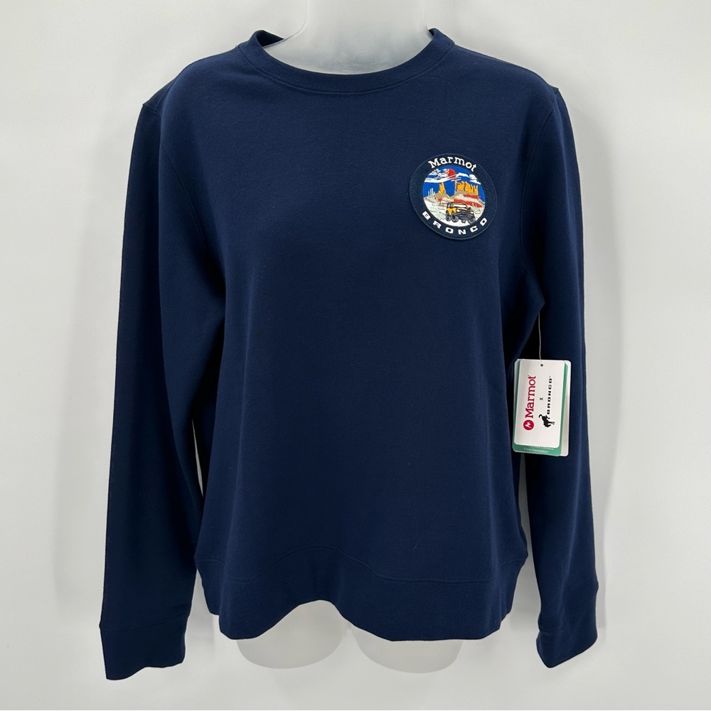 Marmot x Bronco crewneck sweatshirt, women's L